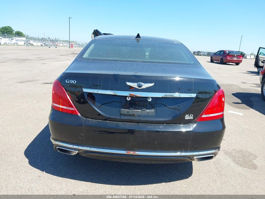 2017 Genesis G90 5.0 Ultimate VIN: KMHG54JHXHU027640 Lot: 45607286