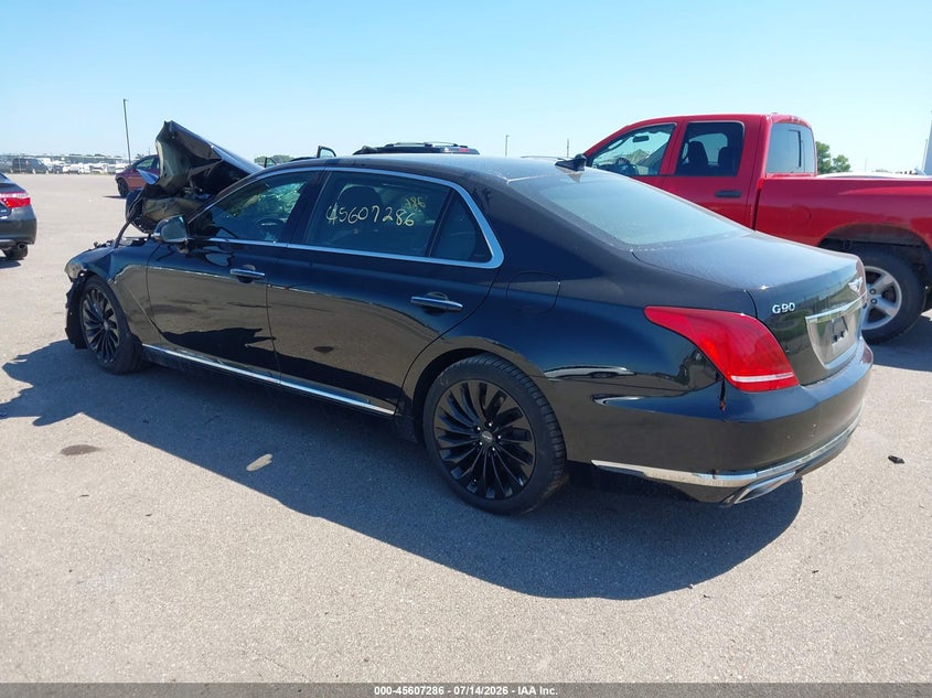 Vin: kmhg54jhxhu027640, lot: 46105709, genesis g90 5.0 ultimate 20173