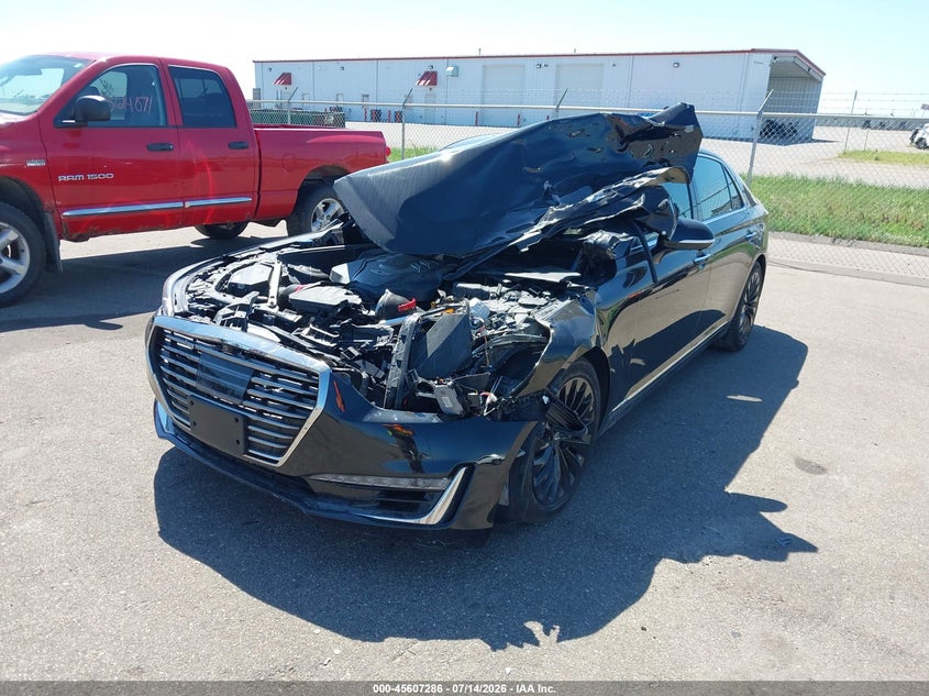 2017 Genesis G90 5.0 Ultimate VIN: KMHG54JHXHU027640 Lot: 45607286