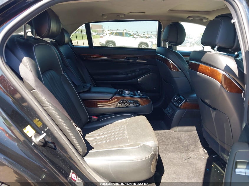 2017 Genesis G90 5.0 Ultimate VIN: KMHG54JHXHU027640 Lot: 45607286