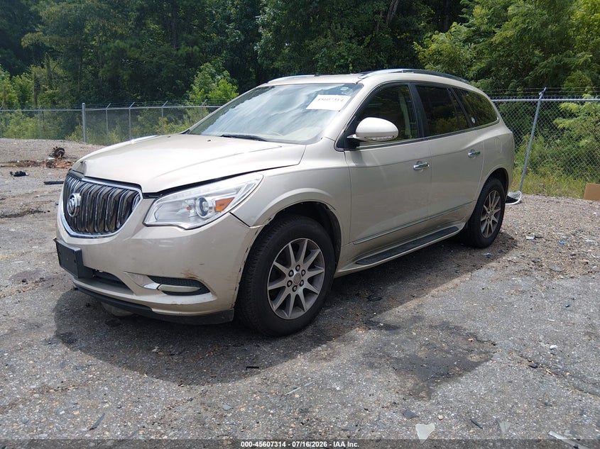 Vin: 5gakrbkdxej210876, lot: 46105737, buick enclave leather 20142