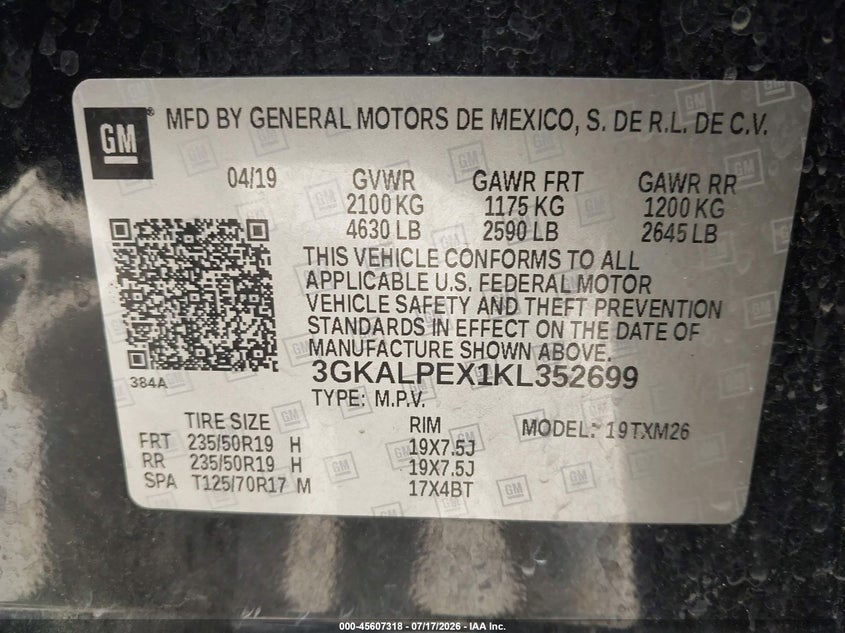 2019 GMC TERRAIN SLT · Фото 9