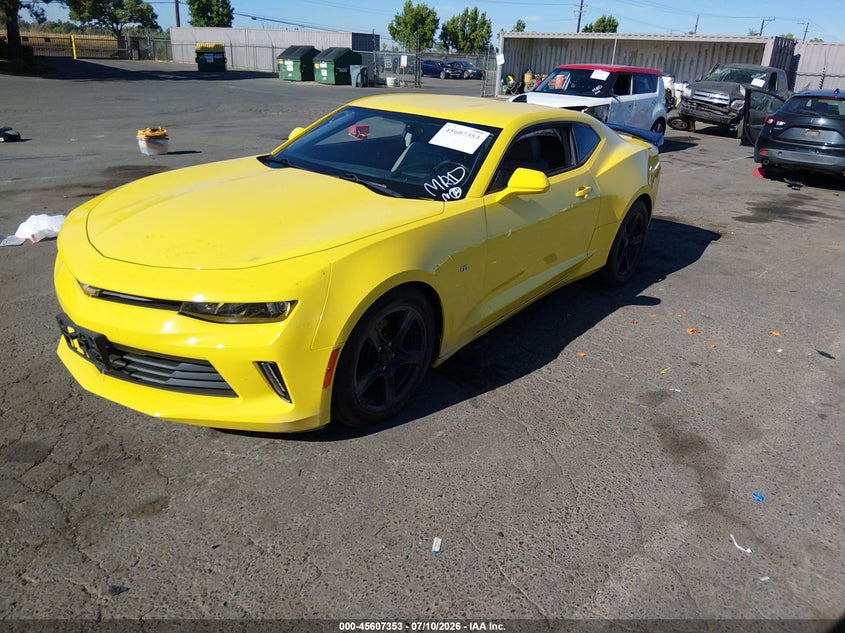 2016 Chevrolet Camaro, Front End, IAAI, VIN 1G1FC1RS3G0140719 — photo 2