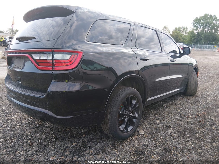 Vin: 1c4rdjagxnc160177, lot: 46105810, dodge durango sxt awd 20224