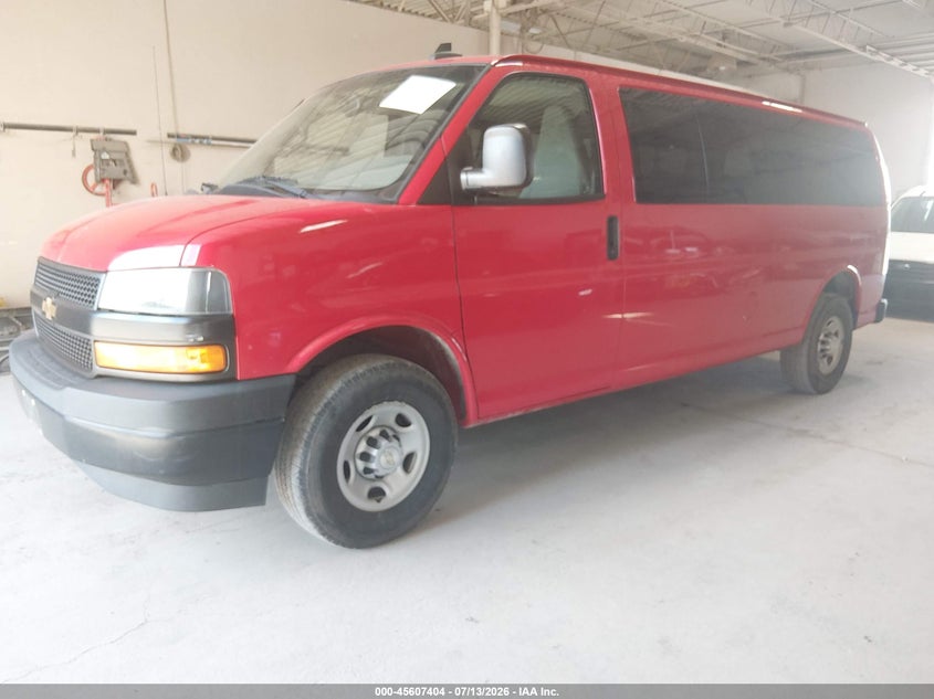 Vin: 1gazgnfp5l1256033, lot: 46105827, chevrolet express passenger rwd 3500 extended wheelbase ls 20202