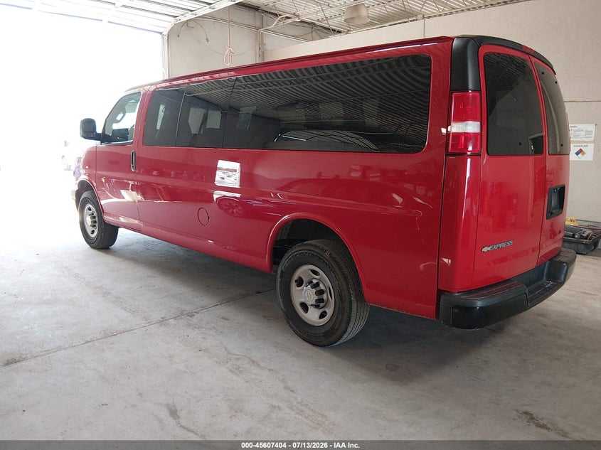 Vin: 1gazgnfp5l1256033, lot: 46105827, chevrolet express passenger rwd 3500 extended wheelbase ls 20203