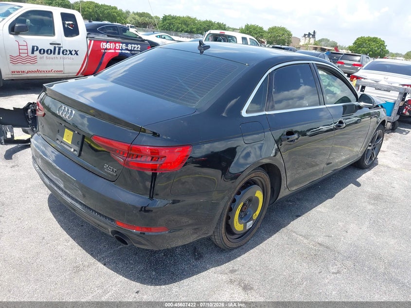 2017 AUDI A4 auction photo 4