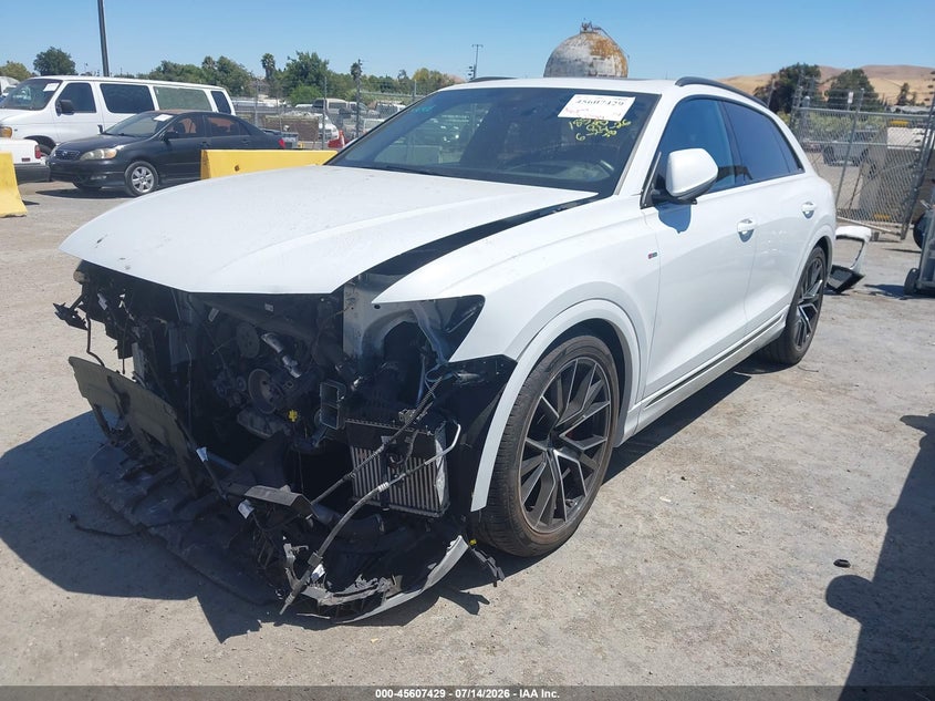 Vin: wa1fvbf13nd014153, lot: 46105852, audi q8 prestige 55 tfsi quattro tiptronic 20222