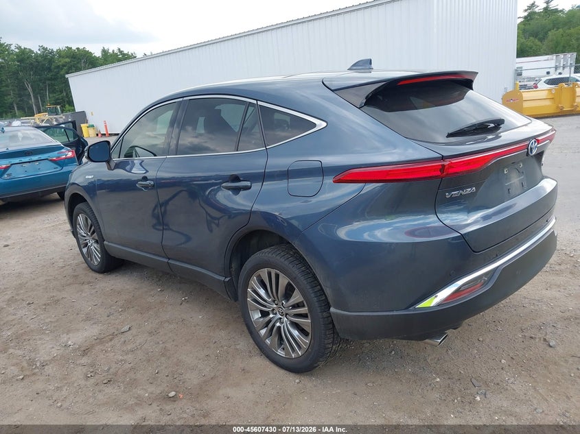 2021 TOYOTA VENZA auction photo 3