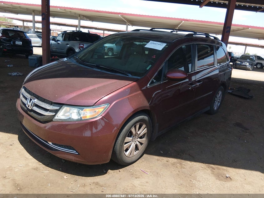 2016 Honda Odyssey Ex-L 5FNRL5H69GB140791 photo 1