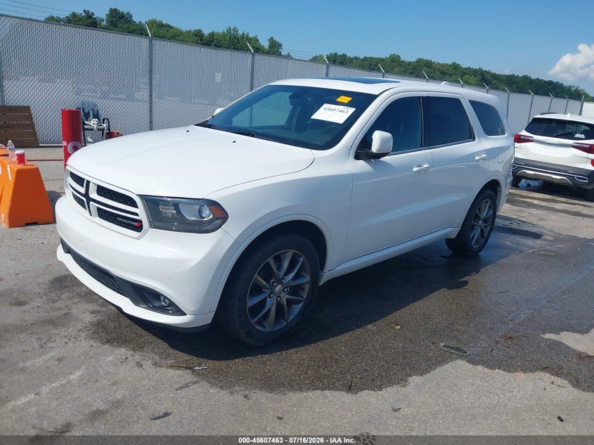 Vin: 1c4rdjag3fc180370, lot: 46105886, dodge durango sxt 20152
