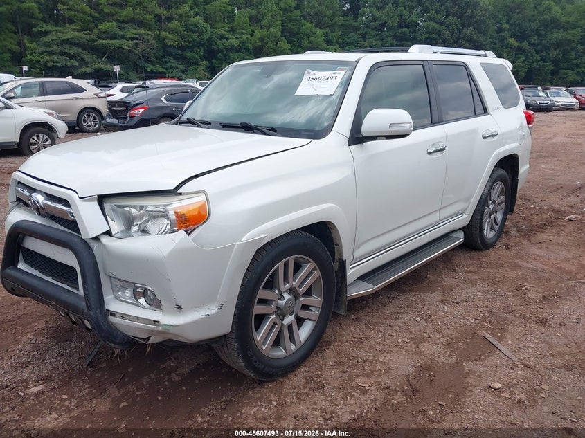 Vin: jtezu5jr5b5032224, lot: 46105916, toyota 4runner limited v6 20112
