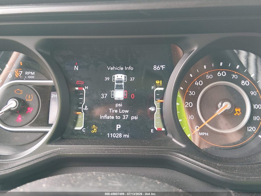 2025 Jeep Gladiator Mojave X VIN: 1C6RJTEG4SL535031 Lot: 45607499