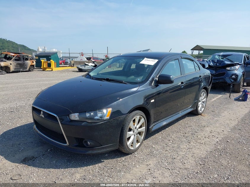 Vin: ja32u8fw5eu006494, lot: 46105928, mitsubishi lancer gt 20142