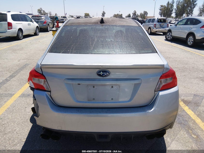 2015 Subaru Wrx VIN: JF1VA1A63F9837895 Lot: 45607551