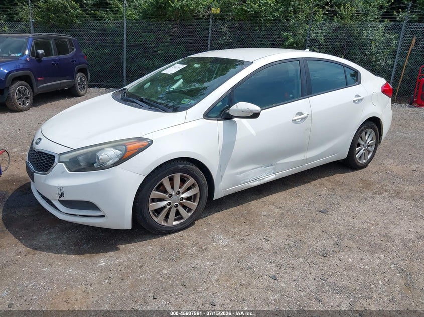 Vin: knafx4a67g5491998, lot: 46105984, kia forte lx 20162