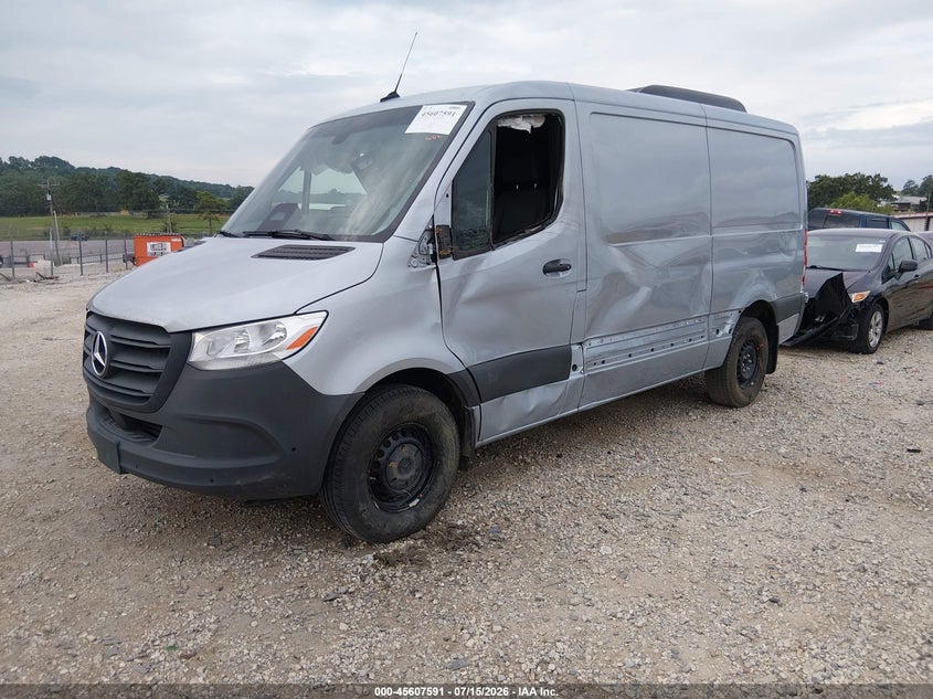 Vin: w1y4kbhy3st204466, lot: 46106014, mercedes-benz sprinter 2500 standard roof 4-cyl diesel 20252