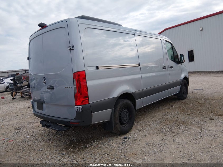 Vin: w1y4kbhy3st204466, lot: 46106014, mercedes-benz sprinter 2500 standard roof 4-cyl diesel 20254