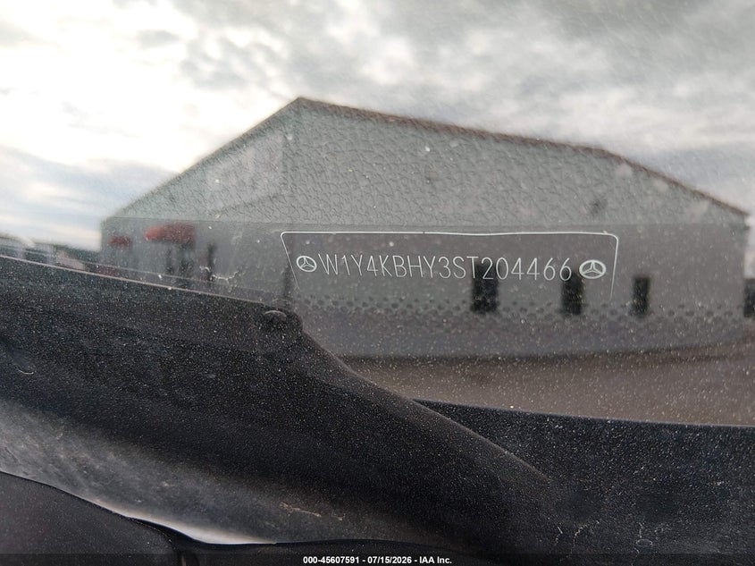 2025 Mercedes-Benz Sprinter 2500 Standard Roof 4-Cyl Diesel VIN: W1Y4KBHY3ST204466 Lot: 45607591