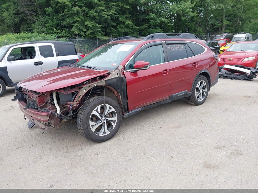Vin: 4s4btanc9l3154083, lot: 46106016, subaru outback limited 20202