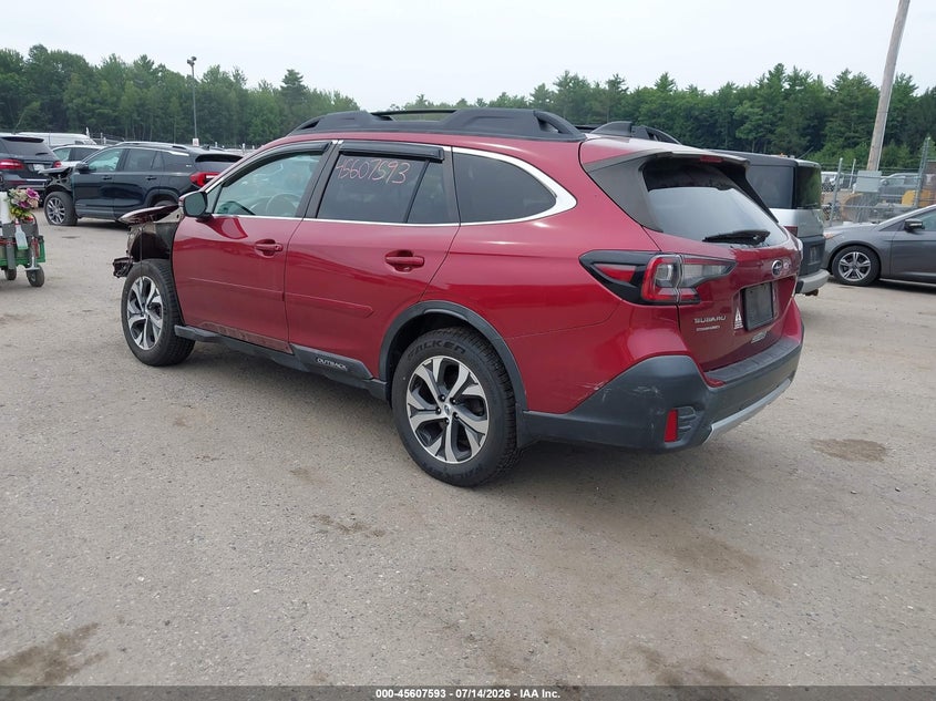 Vin: 4s4btanc9l3154083, lot: 46106016, subaru outback limited 20203