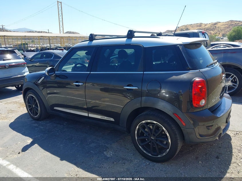 2016 Mini Countryman Cooper S VIN: WMWZC3C52GWT10954 Lot: 45607597