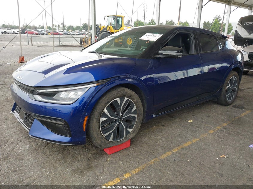 Vin: kndc44la3r5220908, lot: 46106045, kia ev6 gt-line 20242