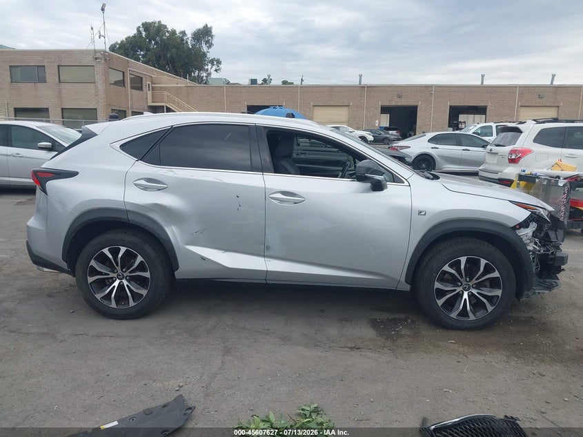 2016 Lexus Nx 200T F Sport VIN: JTJBARBZ3G2072196 Lot: 45607627