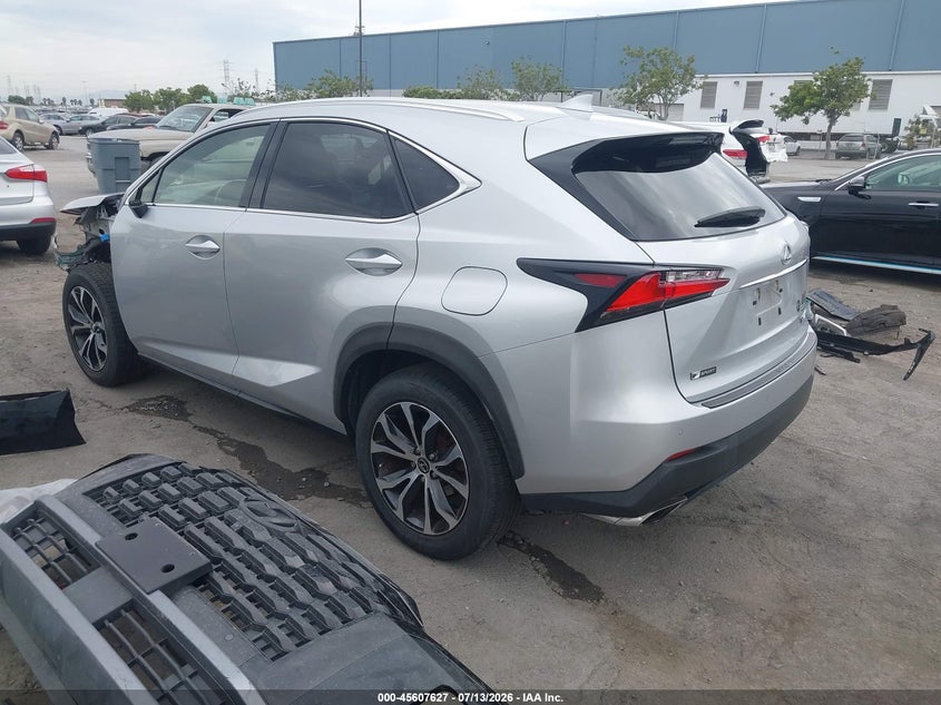 Vin: jtjbarbz3g2072196, lot: 46106050, lexus nx 200t f sport 20163