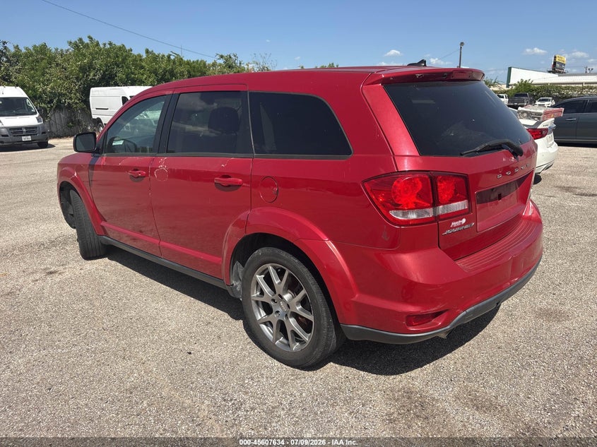 Vin: 3c4pdceg2gt231179, lot: 46106057, dodge journey r/t 20163