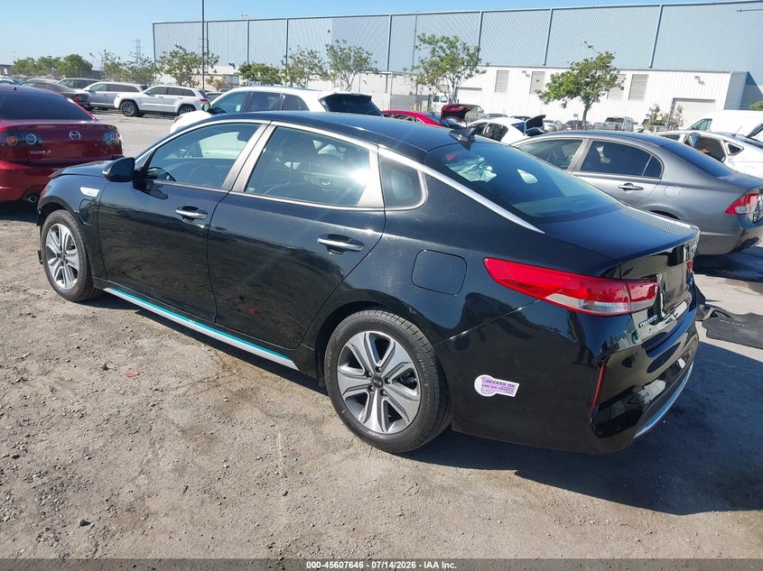 Vin: knagv4ld8k5032087, lot: 46106069, kia optima plug-in hybrid ex 20193