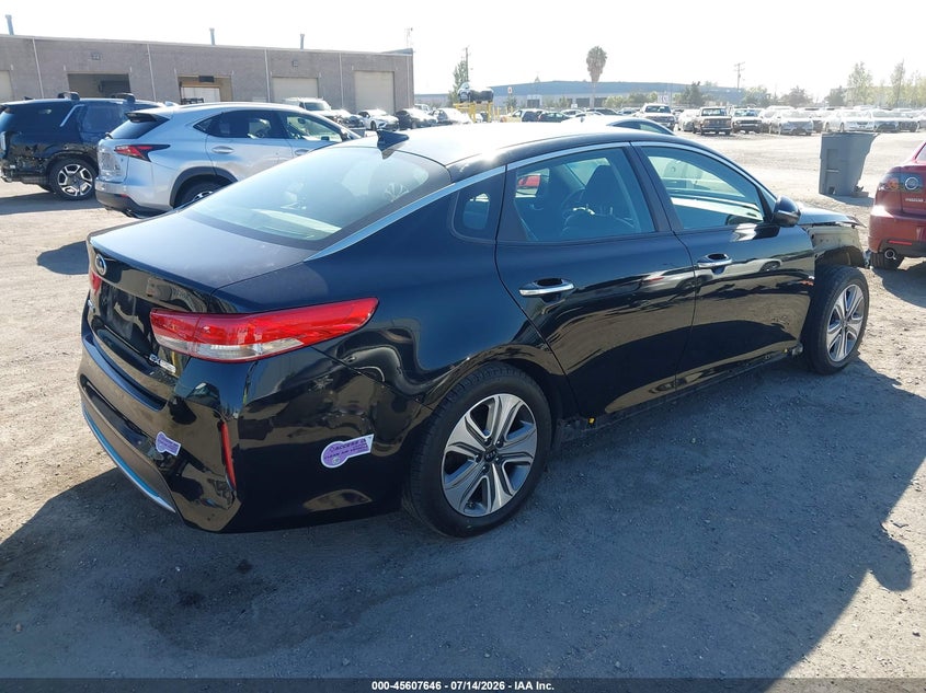 Vin: knagv4ld8k5032087, lot: 46106069, kia optima plug-in hybrid ex 20194