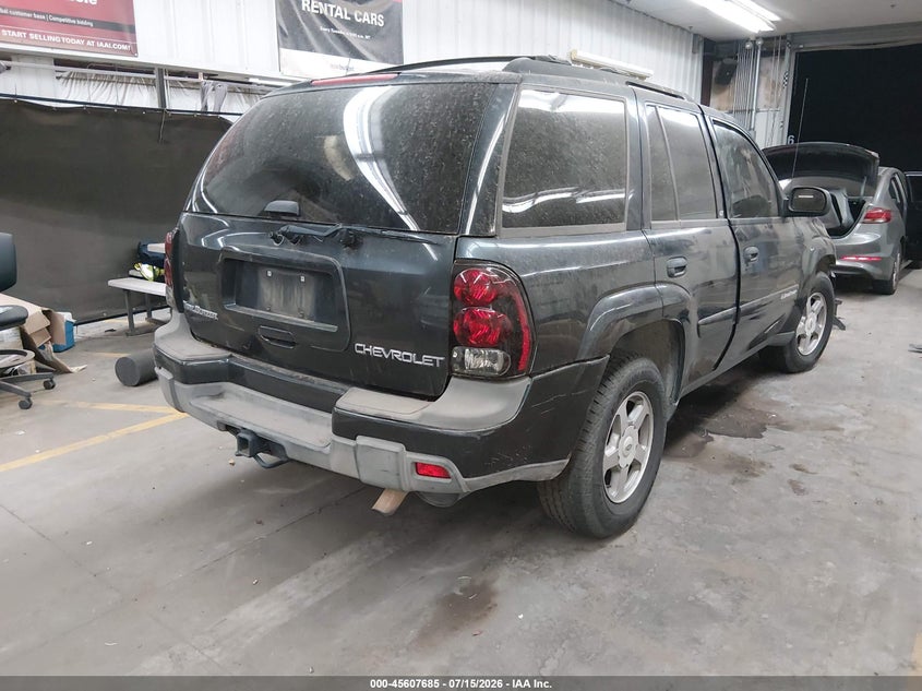 2003 Chevrolet Trailblazer Lt VIN: 1GNDS13S532176170 Lot: 45607685