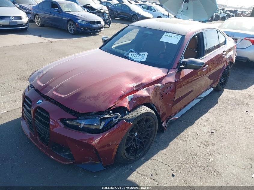 Vin: wbs33hj05sfu94835, lot: 46106144, bmw m3 competition xdrive 20252