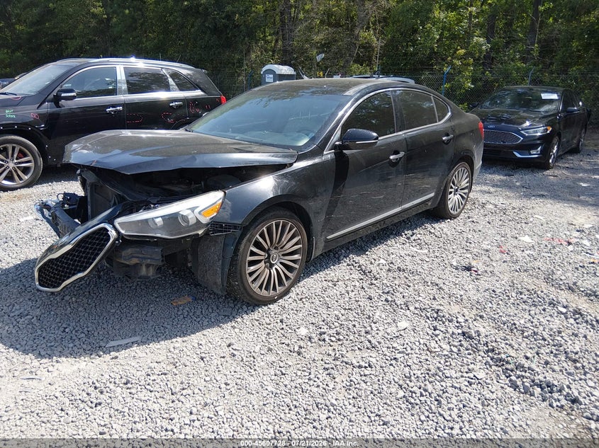 Vin: knaln4d79e5126281, lot: 46106151, kia cadenza premium 20142