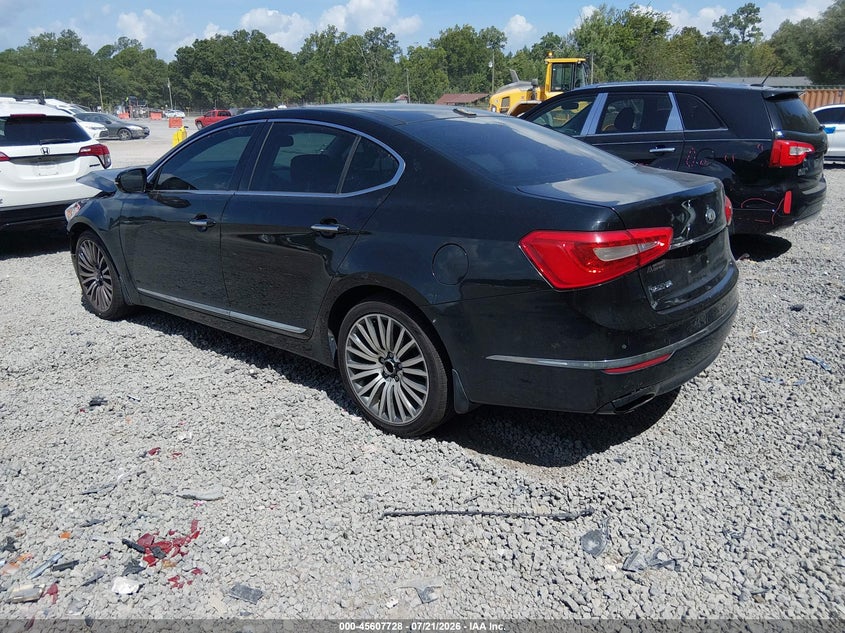 Vin: knaln4d79e5126281, lot: 46106151, kia cadenza premium 20143