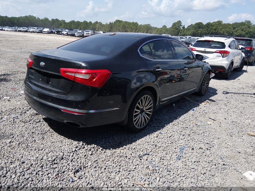 Vin: knaln4d79e5126281, lot: 46106151, kia cadenza premium 20144