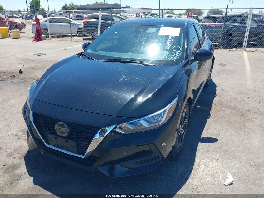2023 Nissan Sentra, Left Rear, IAAI, VIN 3N1AB8CV2PY284898 — photo 2