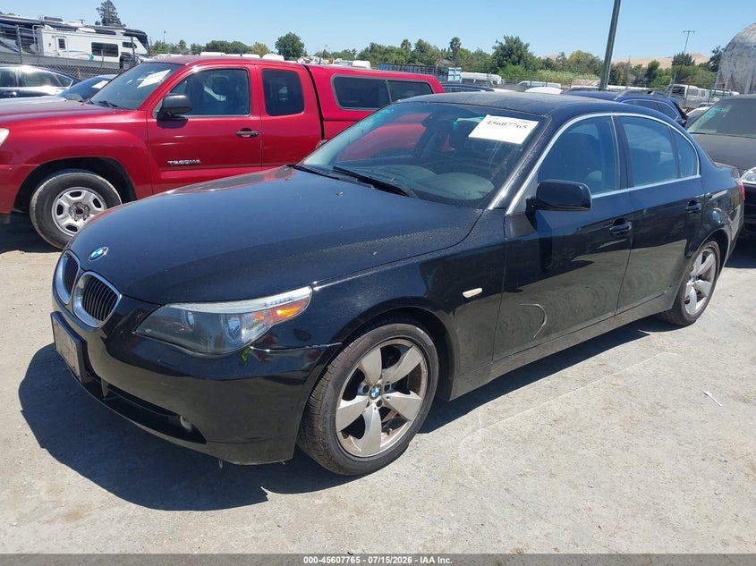 2007 Bmw 525i WBANE53567CW67995 photo 1