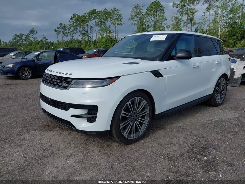 Vin: sal1p9eu5sa601734, lot: 46106190, land rover range rover sport p360 se 20252