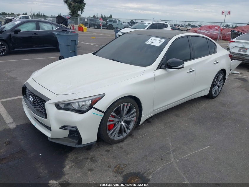 Vin: jn1ev7ap5jm358879, lot: 46106209, infiniti q50 3.0t sport 20182