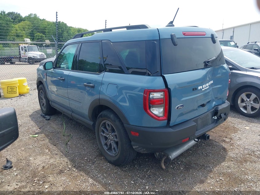 2022 Ford Bronco Sport Big Bend VIN: 3FMCR9B68NRD14295 Lot: 45607792