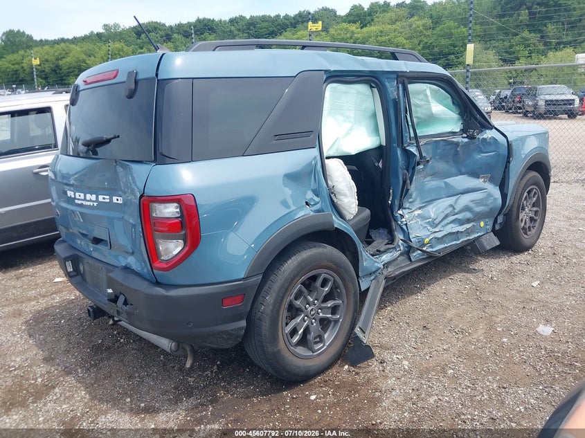 2022 Ford Bronco Sport Big Bend VIN: 3FMCR9B68NRD14295 Lot: 45607792