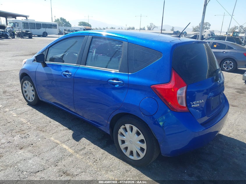 2015 NISSAN VERSA HATCHBACK 1.6L I-4 DOHC, VVT, 109HP