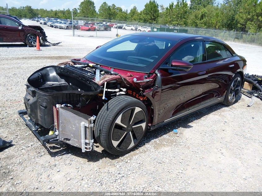 Vin: 50ea1tea3pa003771, lot: 46106267, lucid air touring 20232