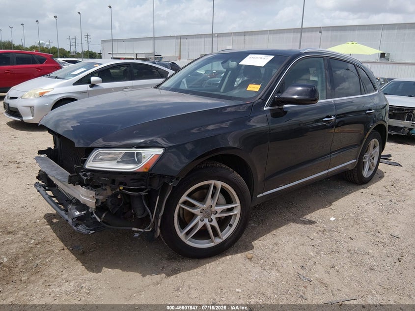 Vin: wa1l2afp7ga059983, lot: 46106270, audi q5 2.0t premium 20162