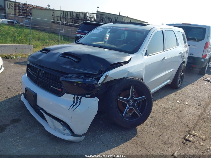 Vin: 1c4sdjct2hc621629, lot: 46106291, dodge durango r/t 20172