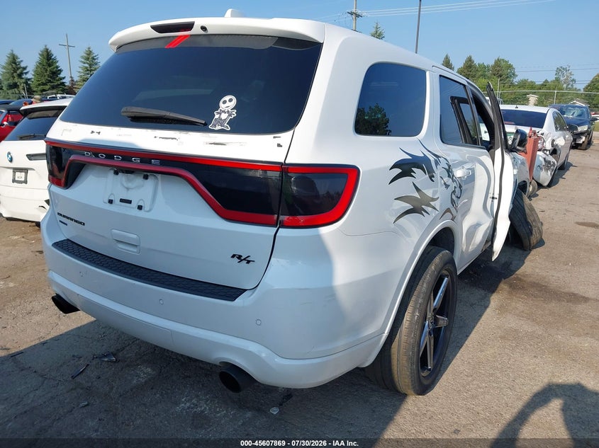 Vin: 1c4sdjct2hc621629, lot: 46106291, dodge durango r/t 20174