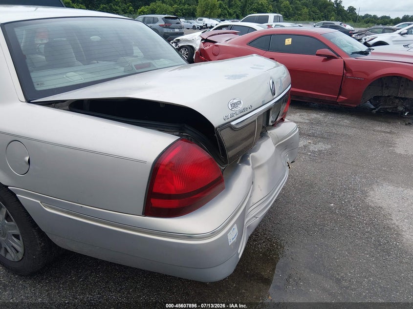 2007 Mercury Grand Marquis Gs VIN: 2MEFM74V57X604974 Lot: 45607896