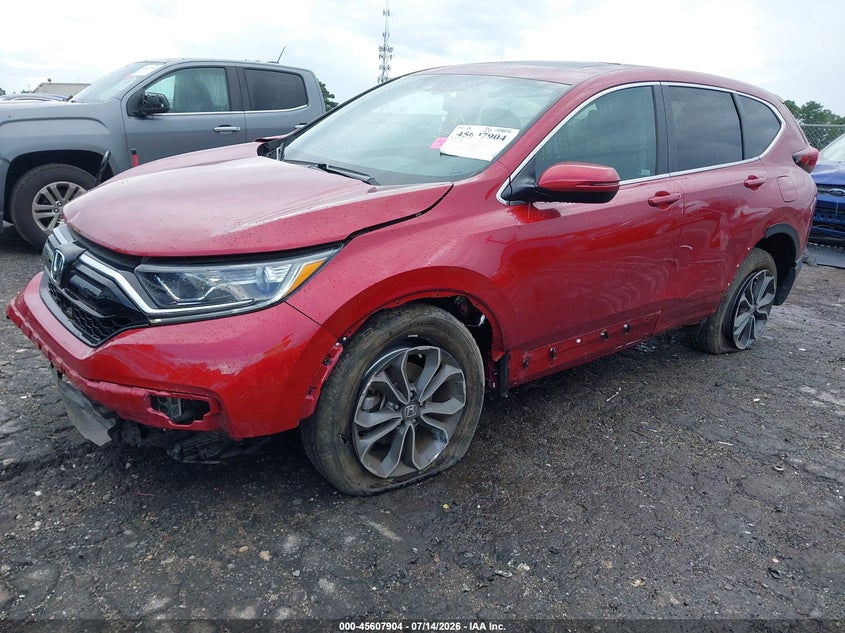 2022 Honda CR-V, Front End, IAAI, VIN 7FARW2H82NE047068 — photo 2